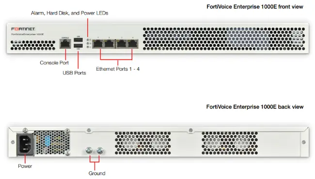 FortiVoice Enterprise-1000E - FVE-1000E FortiVoice Enterprise-1000E - FVE-1000E