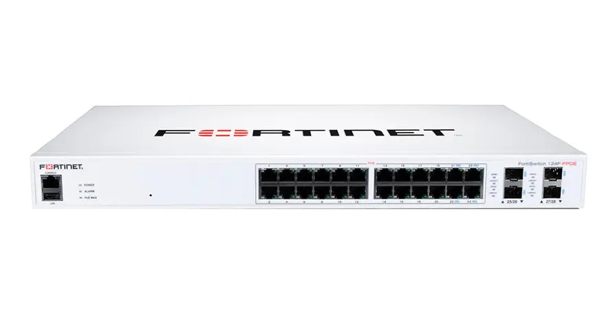 Коммутатор FORTINET FortiSwitch 124F-FPOE - FS-124F-FPOE Коммутатор FORTINET FortiSwitch 124F-FPOE - FS-124F-FPOE