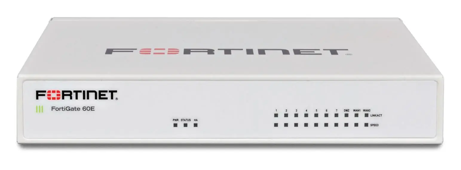 Межсетевой экран FORTINET FortiGate 60E (сертифицированный ФСТЭК) - FG-60E-LENC-CERT Межсетевой экран FORTINET FortiGate 60E (сертифицированный ФСТЭК) - FG-60E-LENC-CERT